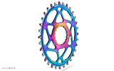 Absoluteblack Oval Premium Race Face Cinch Dm Boost (148) Nw Chainring - 3Mm Offset - Pvd Coating 30T