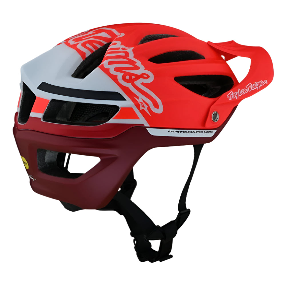 TROY LEE DESIGN A2 AS MIPS HELMET SILHOUETTE RED