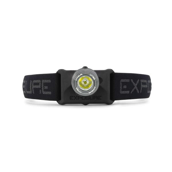 Exposure Go Head Torch 400 lumens Gun Metal black