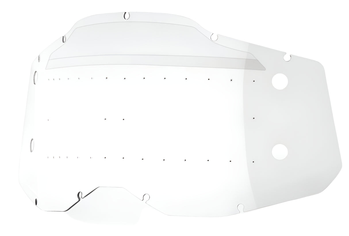 100 Percent RC2/AC2/ST2 FORECAST Replacement Lens - Bumps Clear