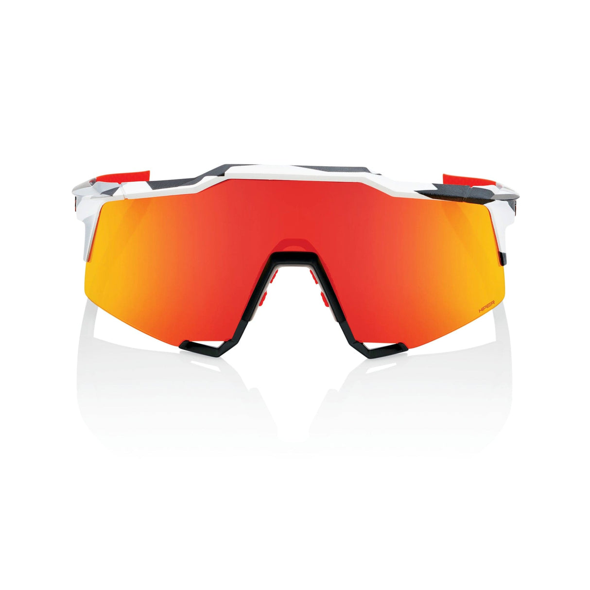 100 Percent Eyewear SPEEDCRAFT - Soft Tact Grey Camo - HiPER Red  Mirror