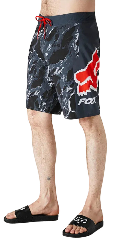 Fox KARRERA 20" BOARDSHORT - Black SIDE DETAILS