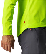 CASTELLI TRAIL TECH LONGSLEEVE TEE ELECTRIC LIME/DARK LIME SLEEVE