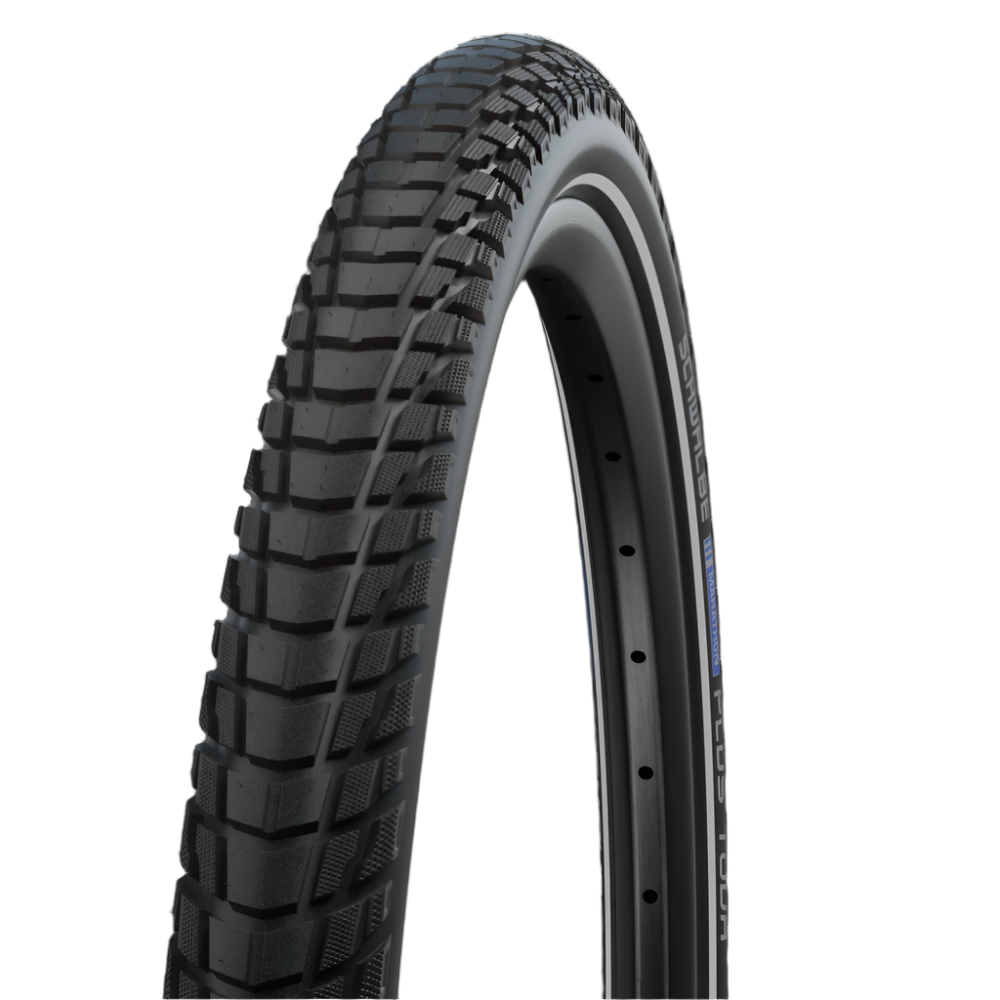 Schwalbe Marathon Plus Tour Smart DualGuard Addix E Compound Reflective Sidewall E-50 Tyre