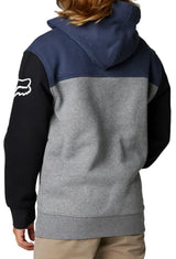 Fox YOUTH EFEKT PULLOVER FLEECE DpCobalt BACK FACING MODEL