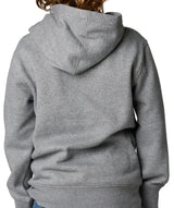 Fox YOUTH PINNACLE PO FLEECE Heather Graphite BACK 