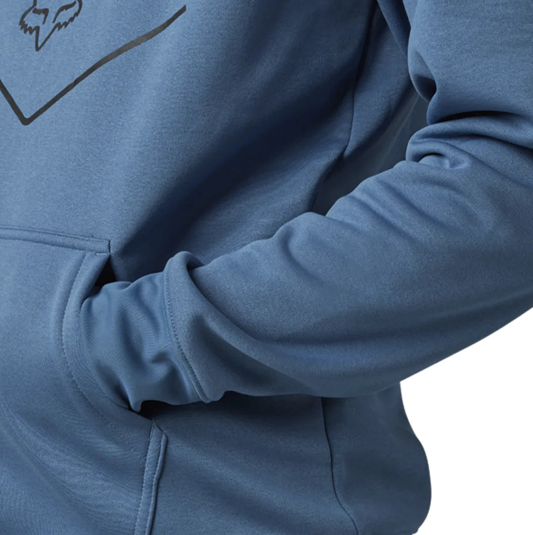 Fox SHIELD PULLOVER FLEECE DrkSla DETAILS