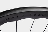 Princeton WAKE Disc Brake White Industries Carbon Front Wheel Black