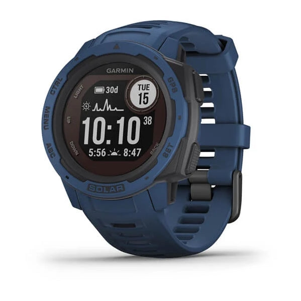 Garmin INSTINCT Solar GPS Watch - Tidal Blue