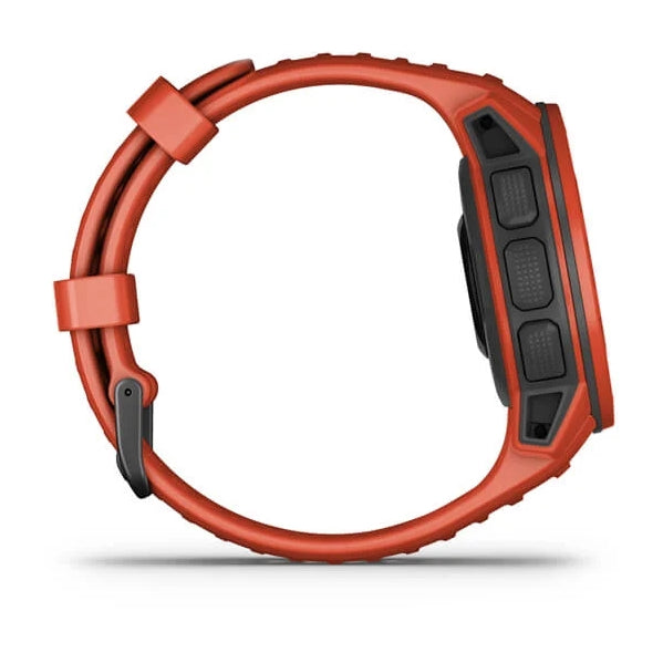 Garmin INSTINCT Solar GPS Watch - Flame Red