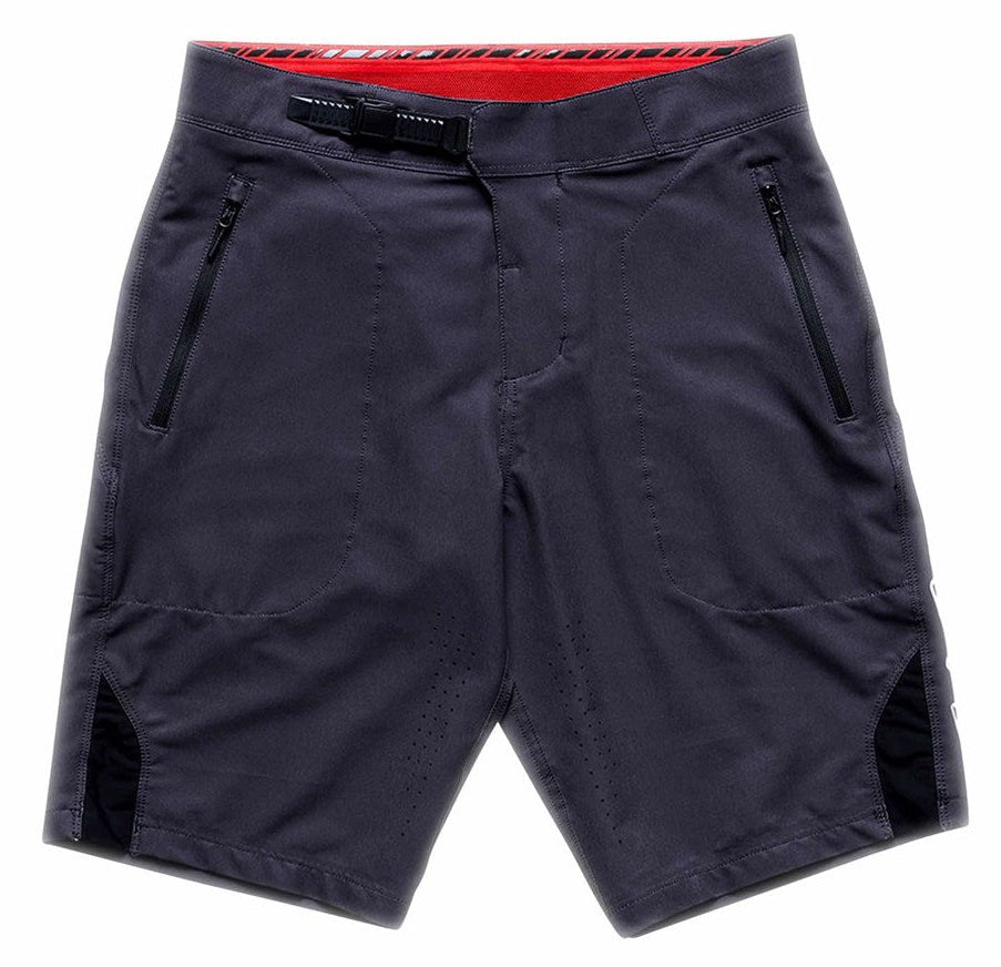 Troy Lee Designs Skyline Pro Short Shell Mono Carbon FRONT 