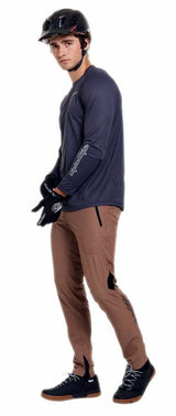 Troy Lee Designs Skyline Pro Pant Mono Sienna SIDE-FRONT FACING MODEL