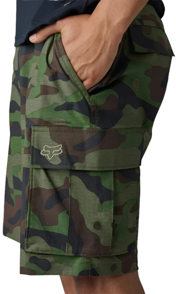 Fox SLAMBOZO CAMO SHORT - GreenCam SIDE POCKET