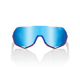 100 Percent Eyewear S2 - TotalEnergies Team White - HiPER Blue Mirror