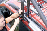 Kuat TRIO - Fork Mount Carrier Roof Rack - Gun Metal Grey & Orange