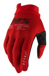 100 Percent ITRACK Gloves Red