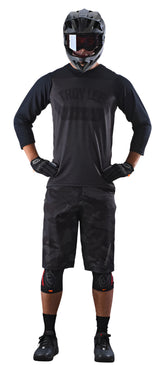 TROY LEE DESIGN RUCKUS SHORT SPRAY CAMO BLACK