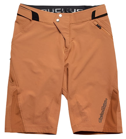 TROY LEE DESIGNS 24.1 RUCKUS SHORT W/Liner DARK CANVAS FRONT