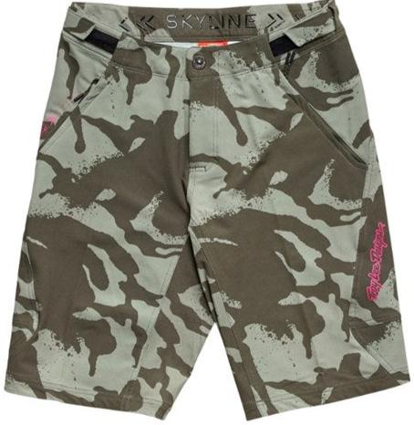 TLD 24.1 SKYLINE SHORT SHADOW CAMO - OLIVE FRONT