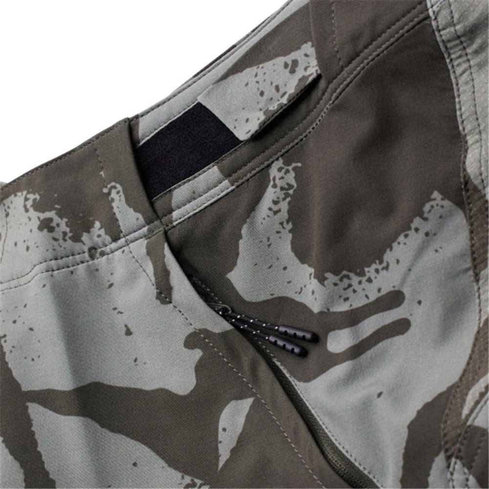 TLD 24.1 SKYLINE SHORT SHADOW CAMO - OLIVE POCKET