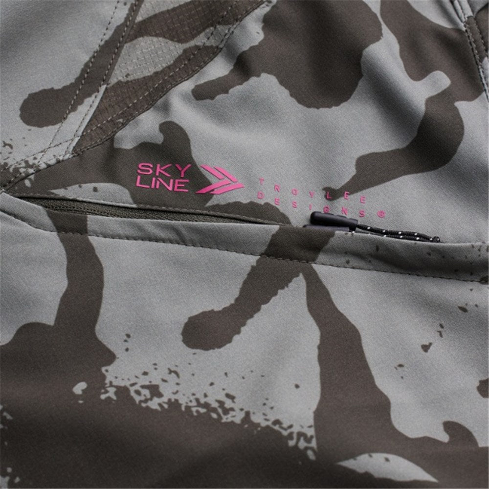 TLD 24.1 SKYLINE SHORT SHADOW CAMO - OLIVE PRINT