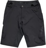 TLD 24.1 SKYLINE SHORT MONO - BLACK FRONT
