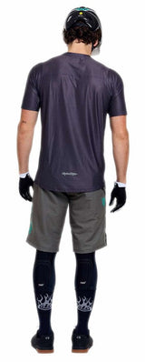 Troy Lee Designs Skyline Pro Air Short Shell Mono Sage BACK FACING MODEL