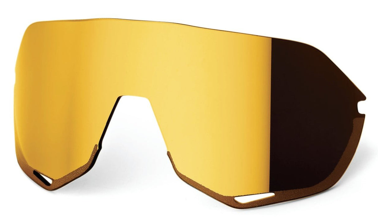 100 Percent Eyewear S2 SUNGLASSES Replacement Lens - Soft Gold Mirror