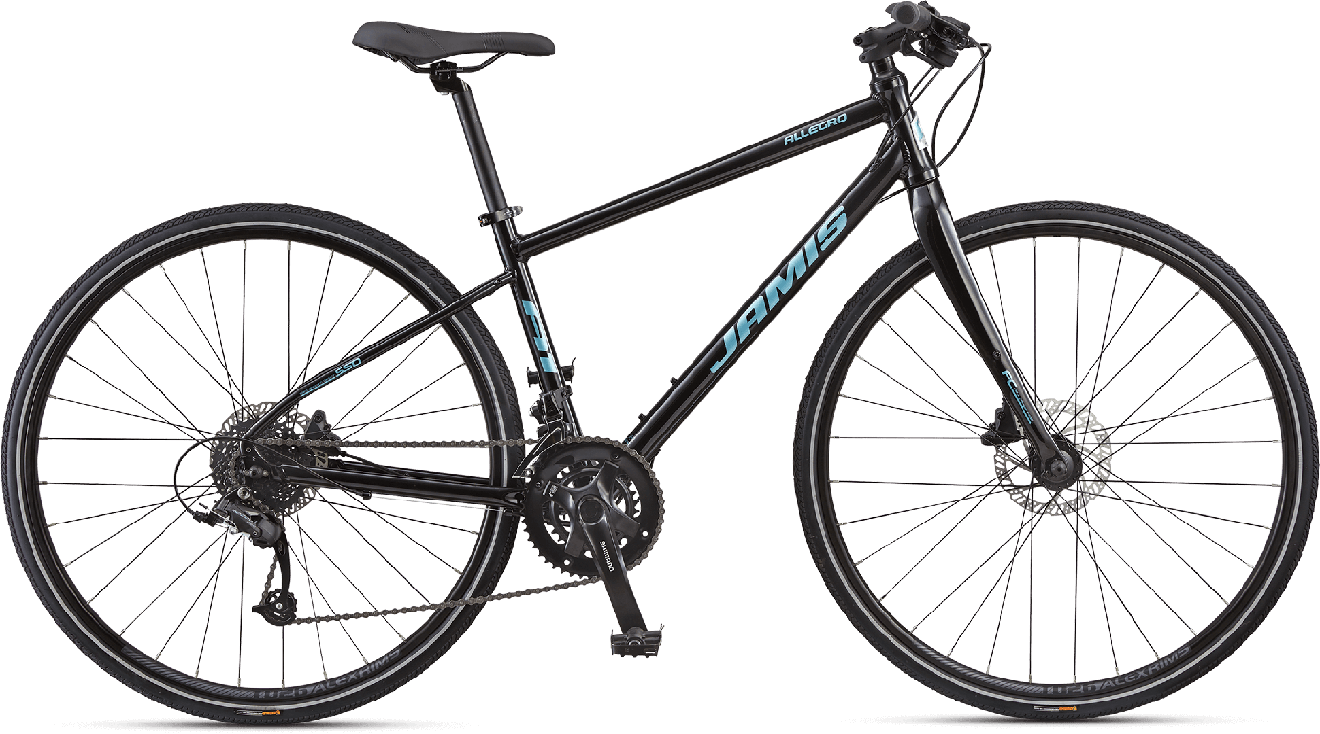 Jamis 2022 Allegro A1 Womens Fitness Bike Black Pearl – Crooze