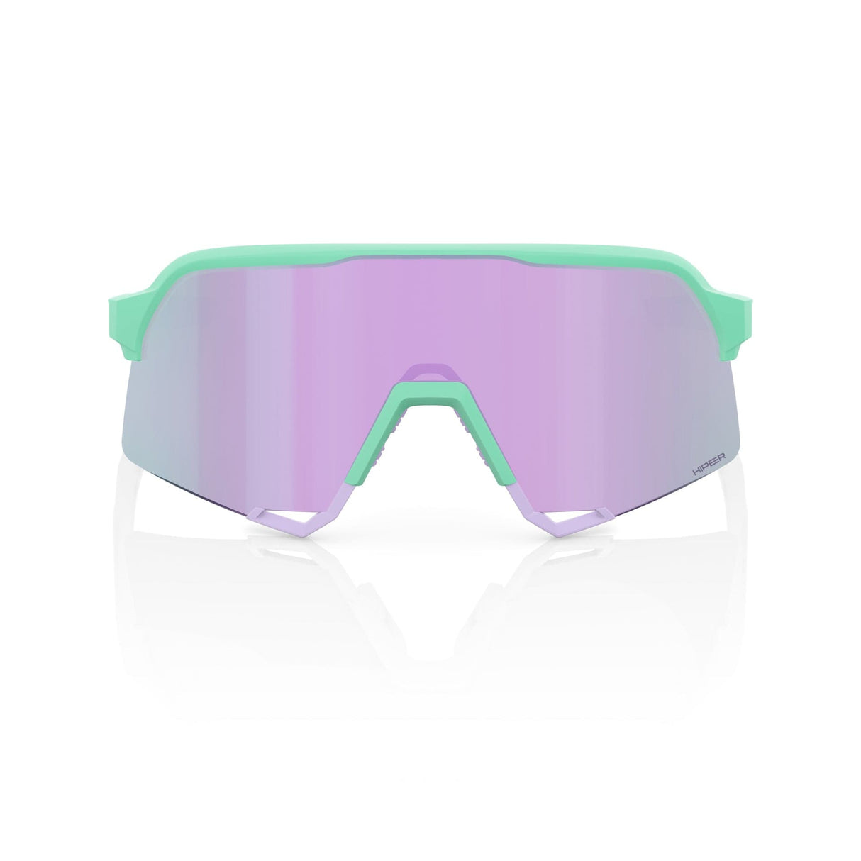 100 Percent Eyewear S3 - Soft Tact Mint - HiPER Lavender