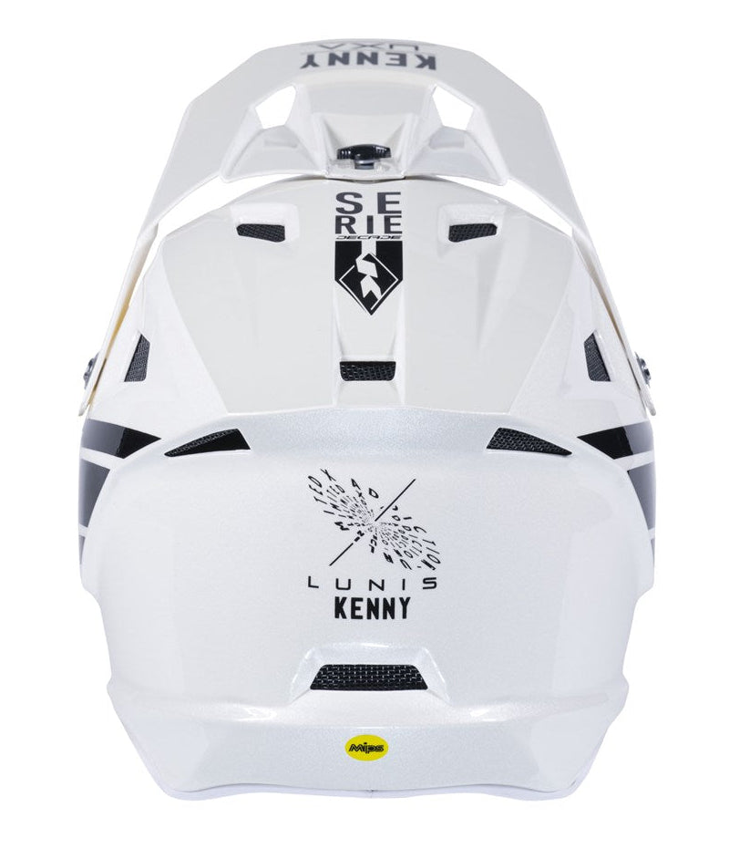 KENNY RACING Helmet Decade Lunis White Gold MIPS