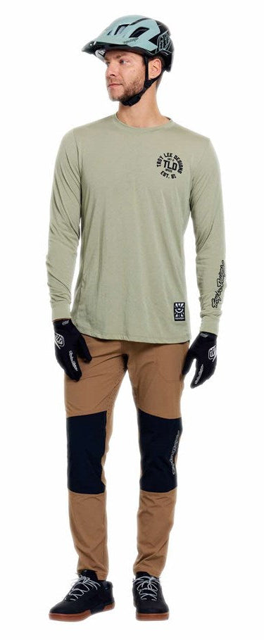 Troy Lee Designs Skyline Trail Pant Mono Sienna FRONT FACING MODEL