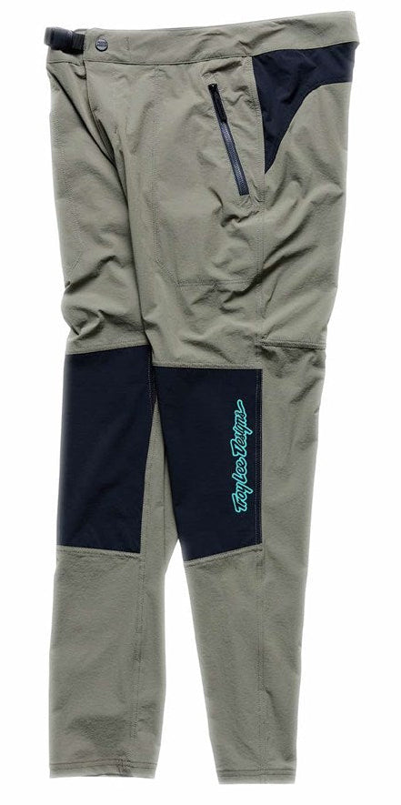 Troy Lee Designs Skyline Trail Pant Mono Army SIDE-FRONT