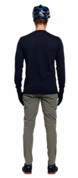 Troy Lee Designs Skyline Trail Pant Mono Army BACK FACING MODEL