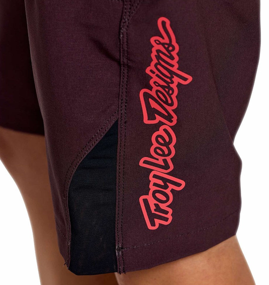 Troy Lee Designs Womens Lilium Pro Short Shell Mono Bark DETAILS