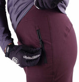 Troy Lee Designs Womens Lilium Pro Pant Mono Bark ZIPPER