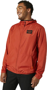 Fox CALIBRATED WINDBREAKER JACKET Red Clay Front Facing Model 