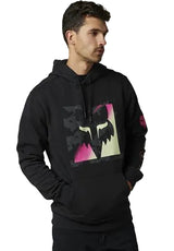 Fox DETONATE PO FLEECE Black SIDE-FRONT FACING MODEL