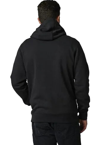 Fox DETONATE PO FLEECE Black BACK FACING MODEL