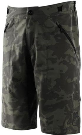 TLD FLOWLINE SHORT CAMO - GREEN FRONT