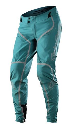 TROY LEE DESIGNS SPRINT ULTRA PANTS LINES - IVY / WHITE FRONT