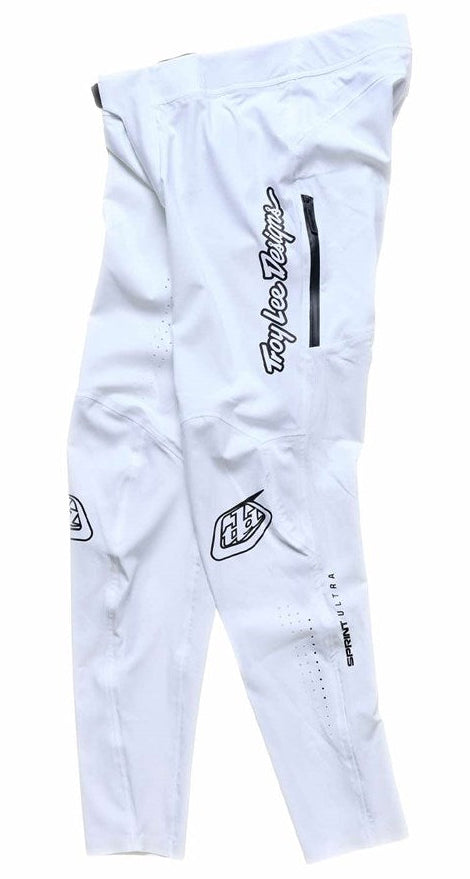 Troy Lee Designs Sprint Ultra Pant Mono White SIDE-FRONT