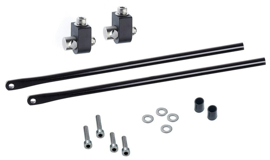 TUBUS MOUNTING SET FOR FLY RACK BLACK
