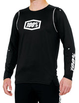 100 Percent R-CORE-X Jersey Black FRONT