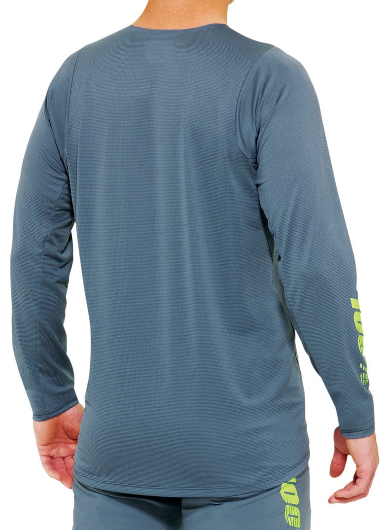 100 Percent R-CORE-X Jersey Grey BACK