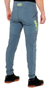 100 Percent R-CORE-X Pants Grey BACK