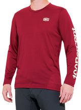 100% AIRMATIC LS Merlot Jersey SIDE FRONT