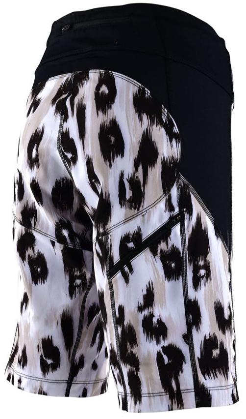 TLD Womens LUXE SHORT SHELL WILD CAT - WHITE BACK
