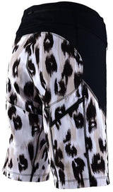 TLD Womens LUXE SHORT SHELL WILD CAT - WHITE BACK