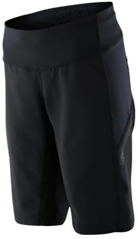 TLD 24.1 Womens LUXE SHORT SHELL - BLACK FRONT